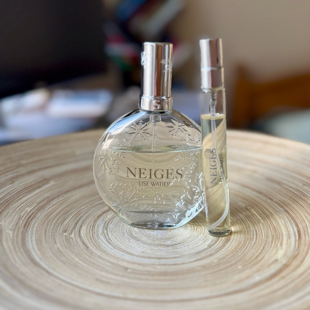 Lise Watier Neiges Perfume Set, slightly used